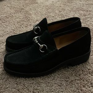 Gucci horsebit suede loafers (FIRM ON PRICE)